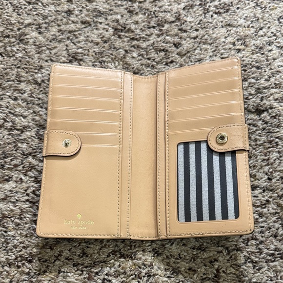 Kate Spade Turquoise Leather Wallet - Picture 4 of 6